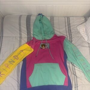 Teddy Fresh Ripndip Colorblock Hoodie